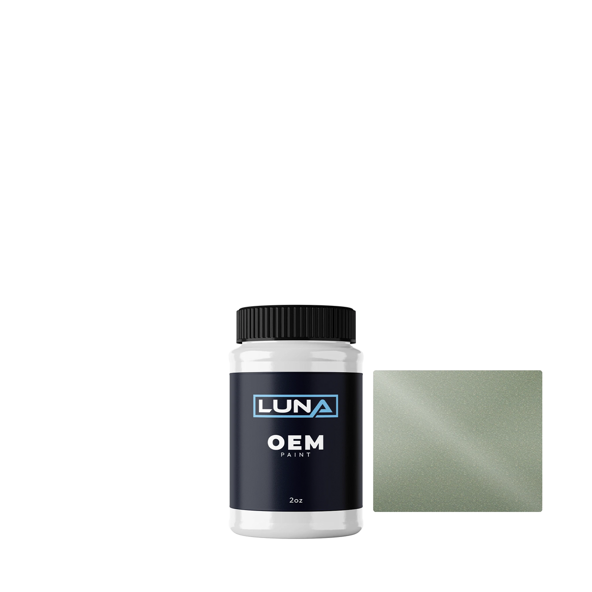 Seat Verde Fresco M. S6R | Luna OEM Basecoat - 2oz Touch Up Bottle w/ Brush
