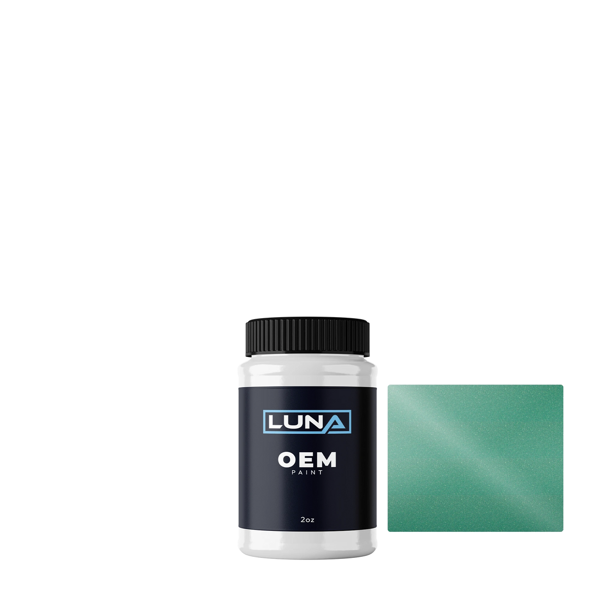 Alfa Romeo Verde Arianna M. 324B | Luna OEM Basecoat - 2oz Touch Up Bottle w/ Brush