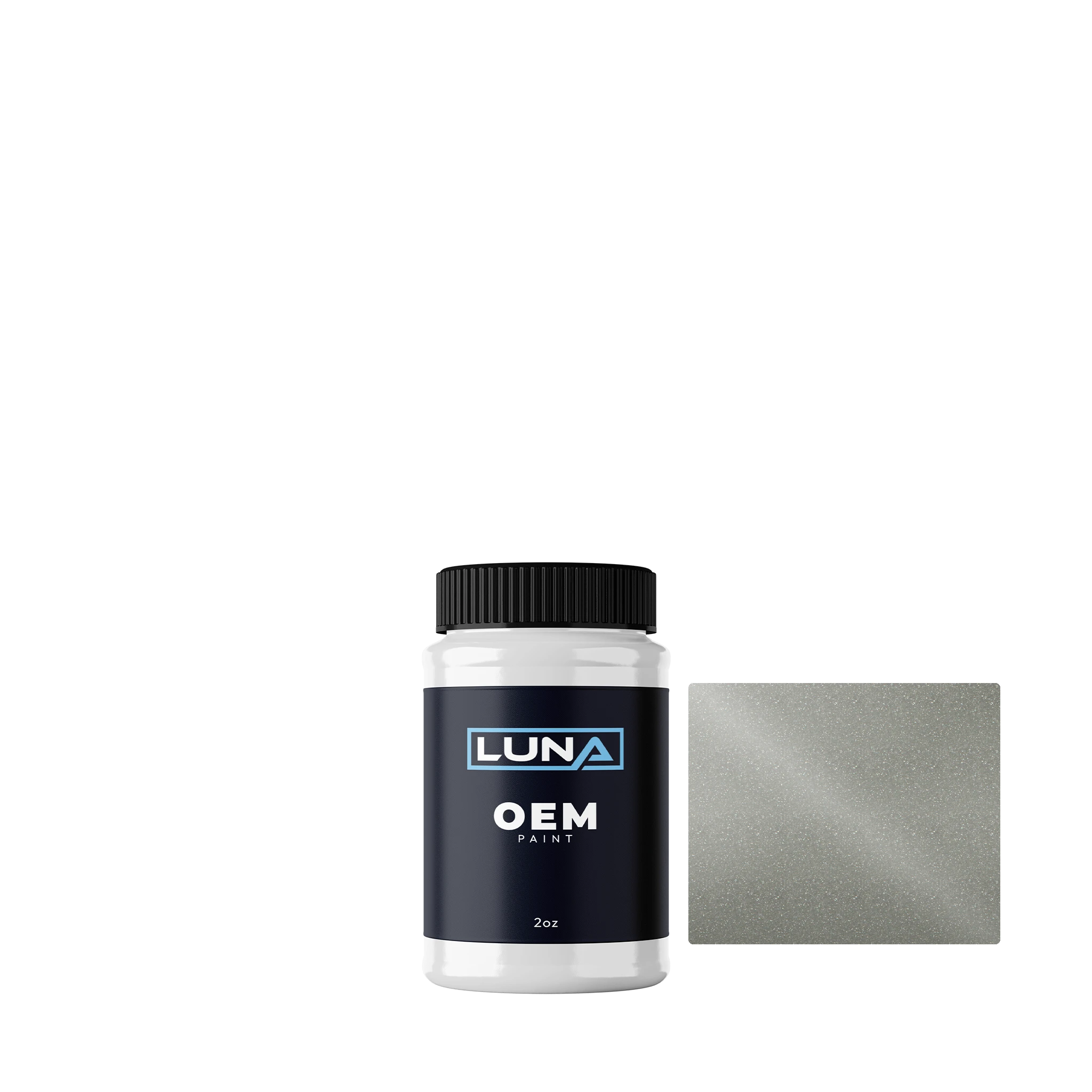 Fleet New Zealand Hij Zij Mode Zilvergr. M. 9518 | Luna OEM Basecoat - 2oz Touch Up Bottle w/ Brush