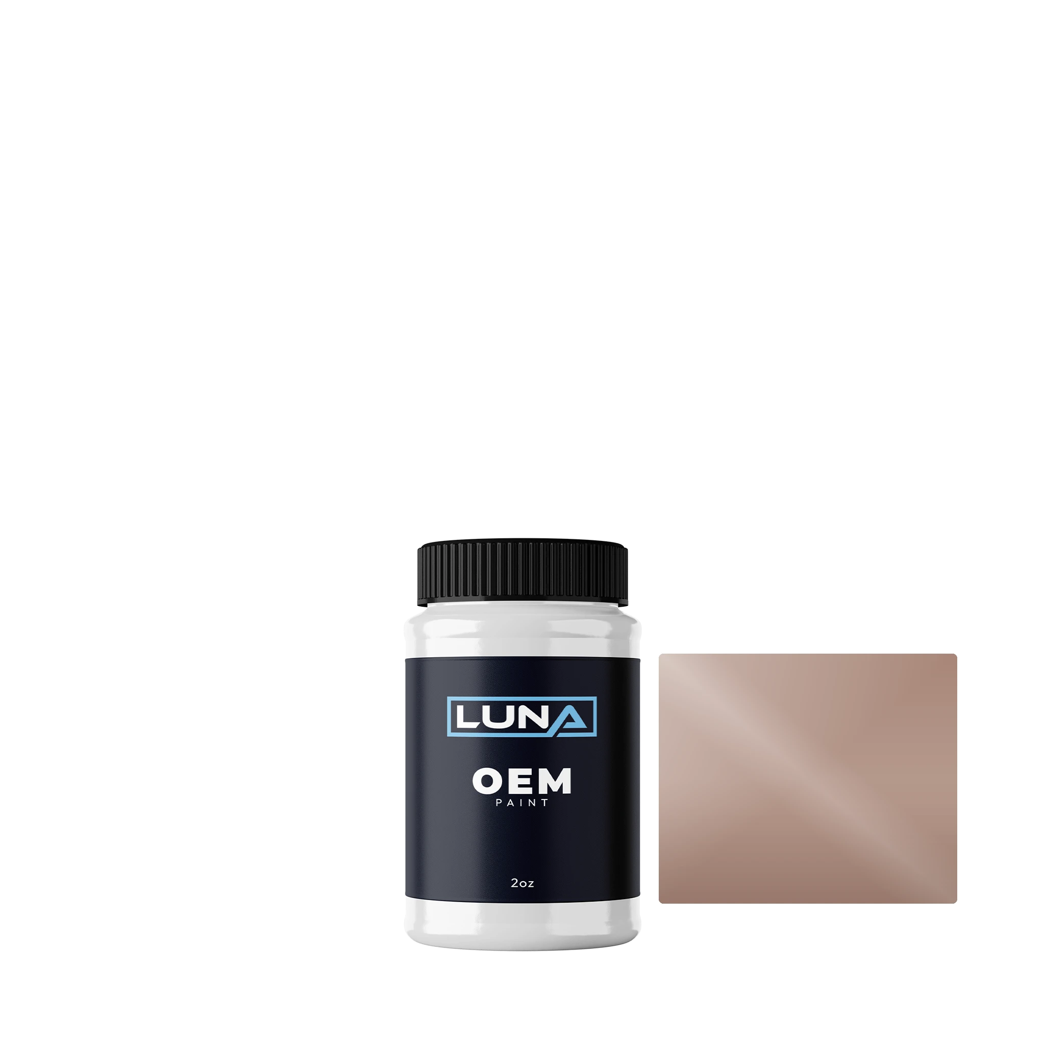 Alpine Gris Perle M. 154 | Luna OEM Basecoat - 2oz Touch Up Bottle w/ Brush