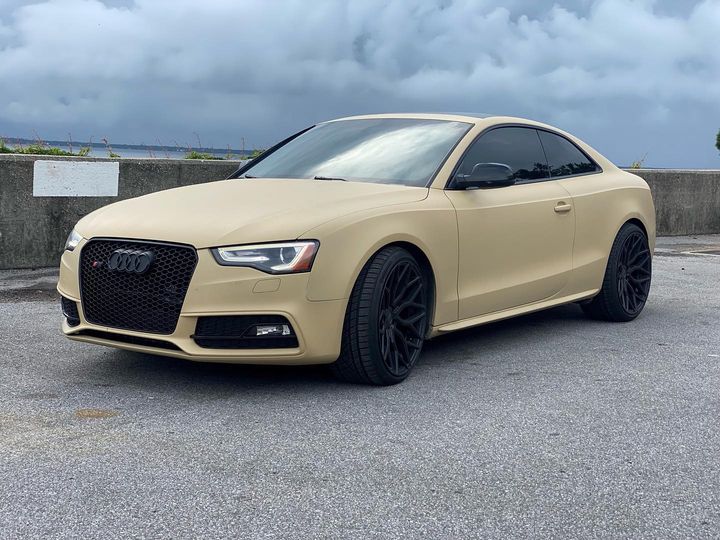 Desert Tan Peelable Car Kit on a customer car