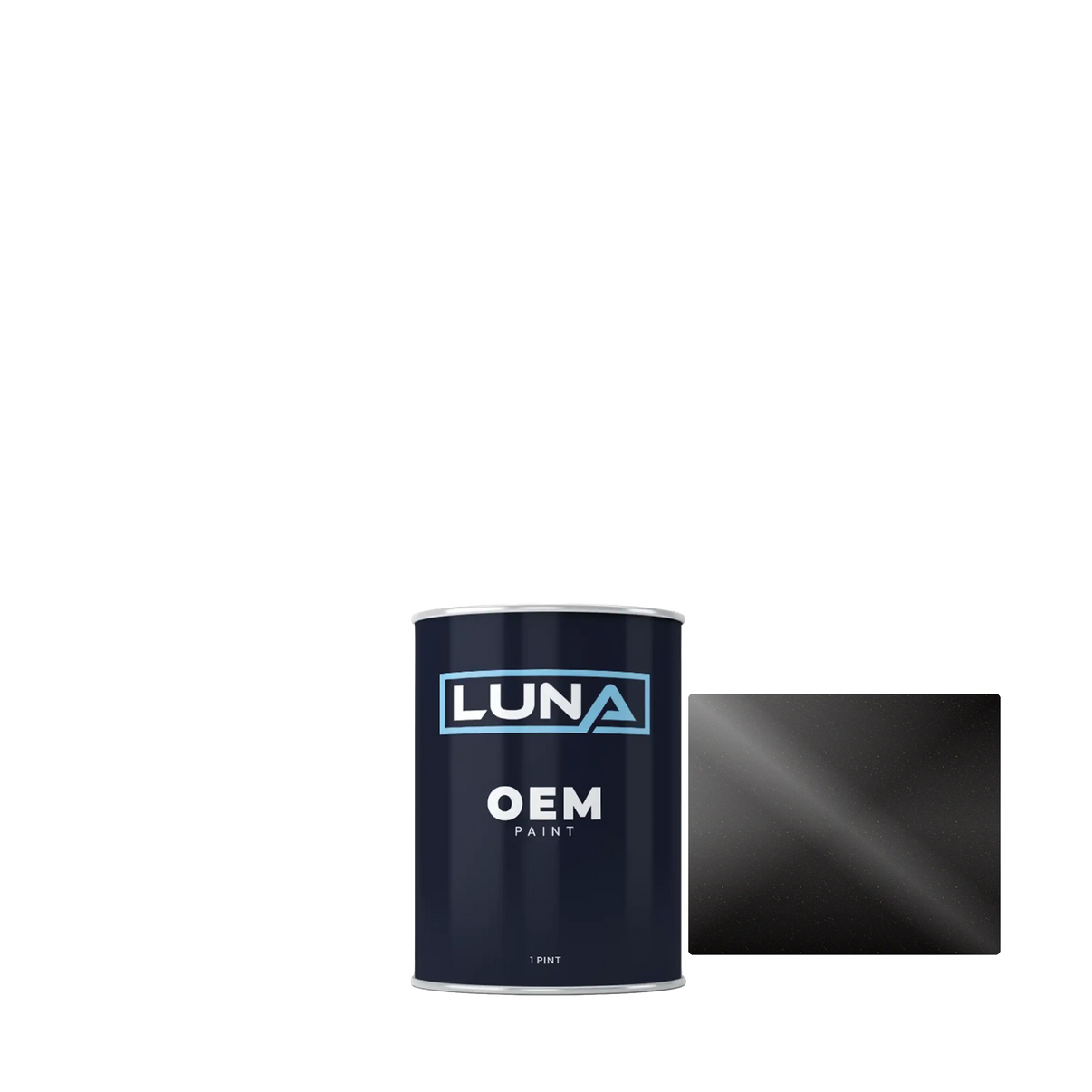 Alfa Romeo Nero Vulcano P. 814A | Luna OEM Basecoat - Pint