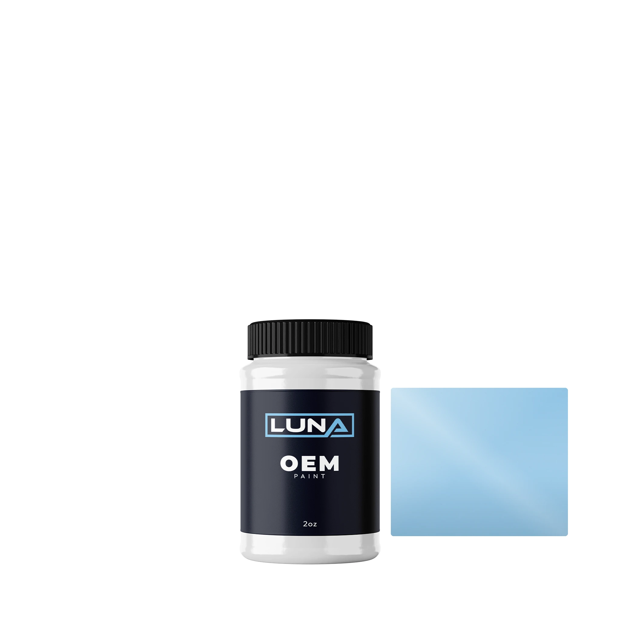 Audi | VW Skyblau LS5K | Luna OEM Basecoat - 2oz Touch Up Bottle w/ Brush