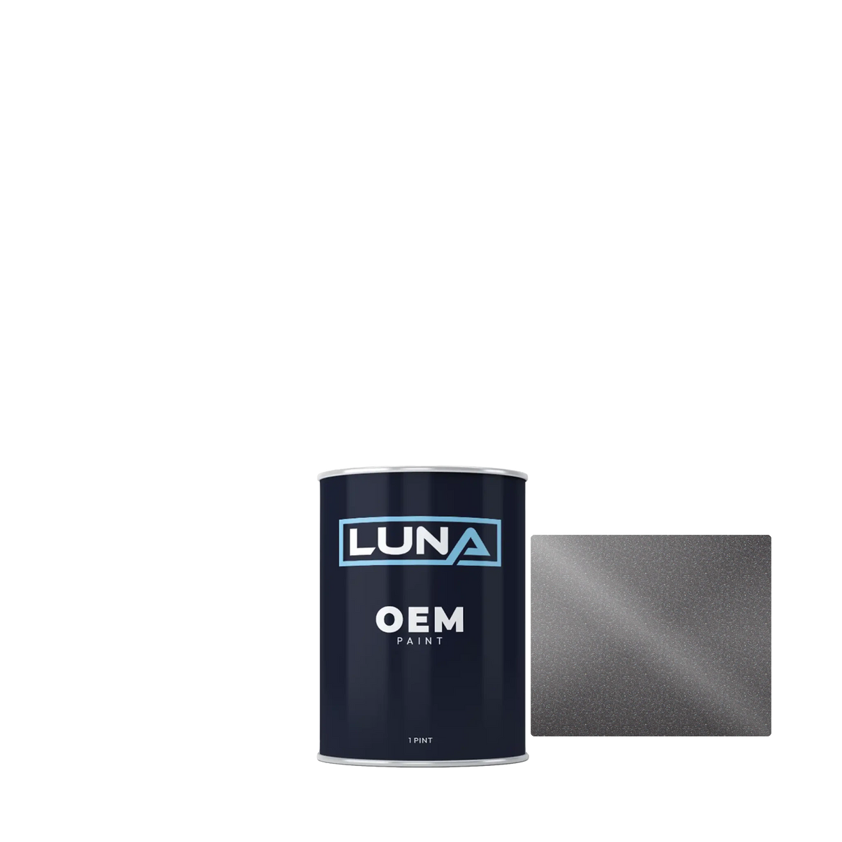 Porsche Stahlgrau M, Matt 61W | Luna OEM Basecoat - Pint