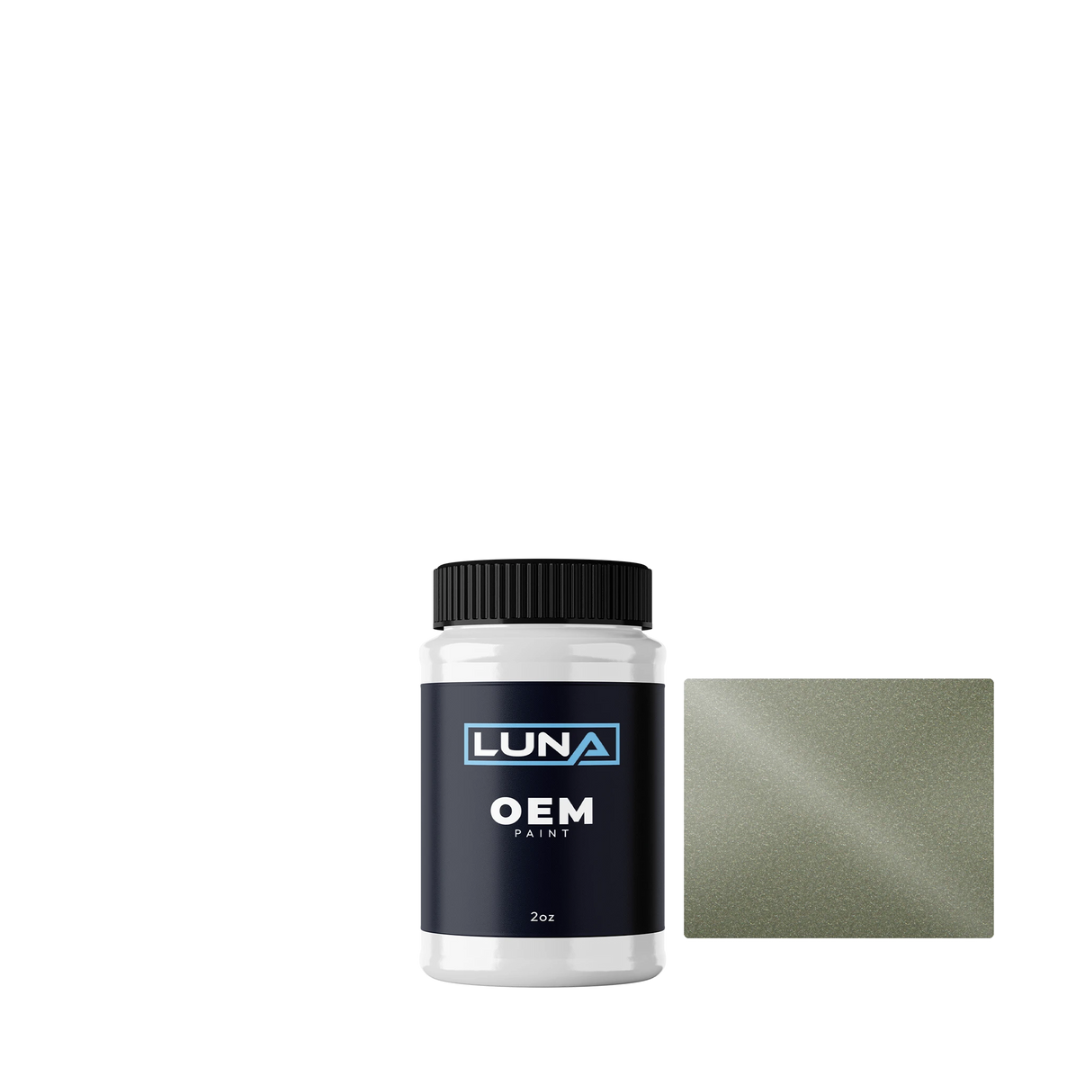 General Motors Light Sage M. WA8572 | Luna OEM Basecoat - 2oz Touch Up Bottle w/ Brush