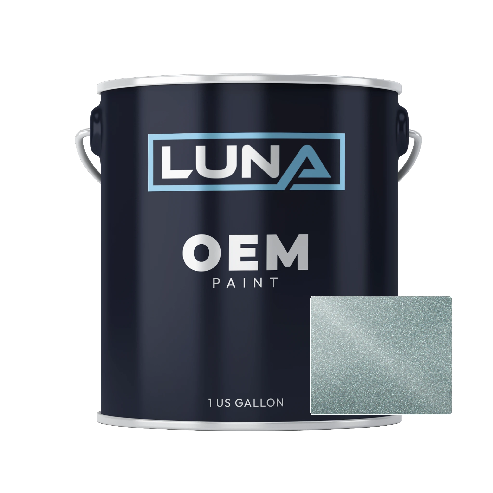 Alfa Romeo Acqua Celesta M. 243 | Luna OEM Basecoat - Gallon