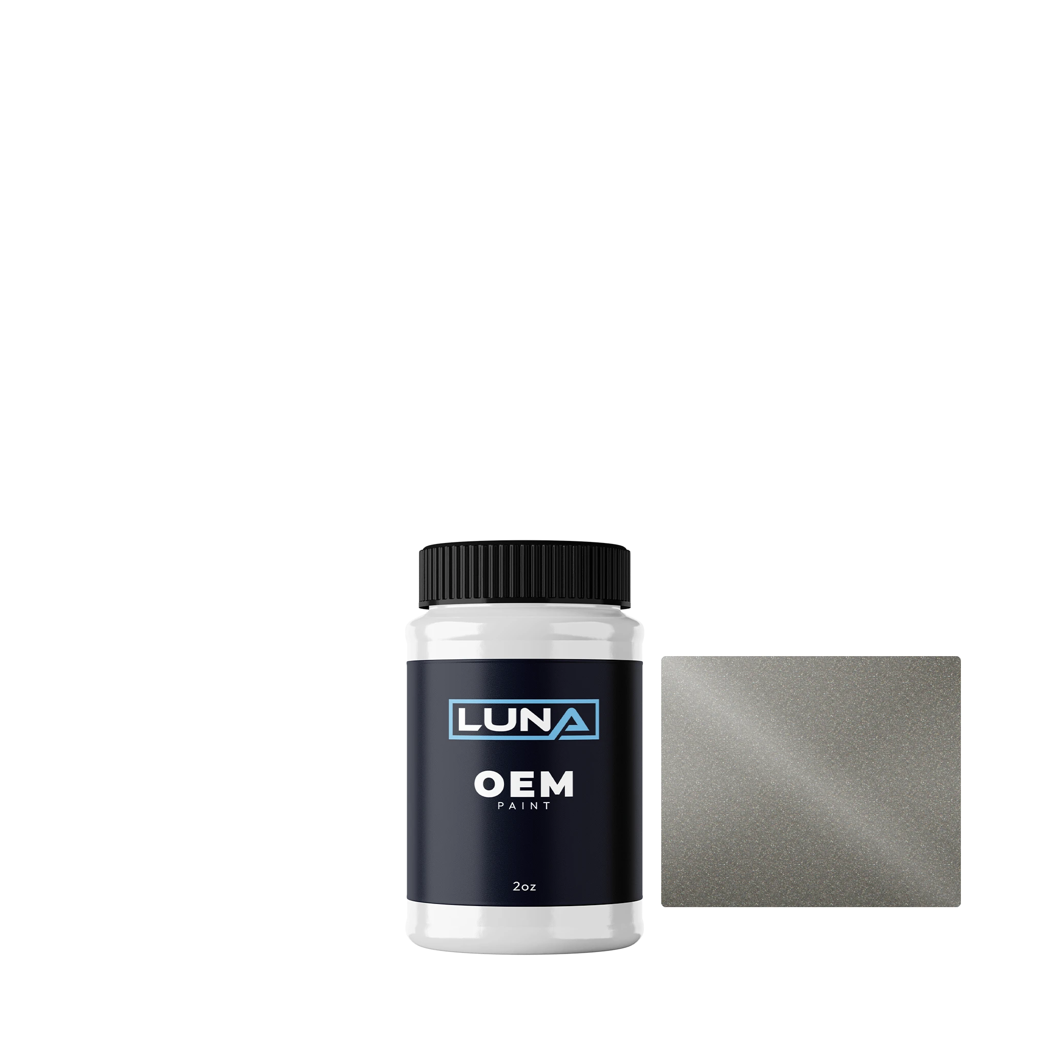 Volvo Seashell M. 484 | Luna OEM Basecoat - 2oz Touch Up Bottle w/ Brush