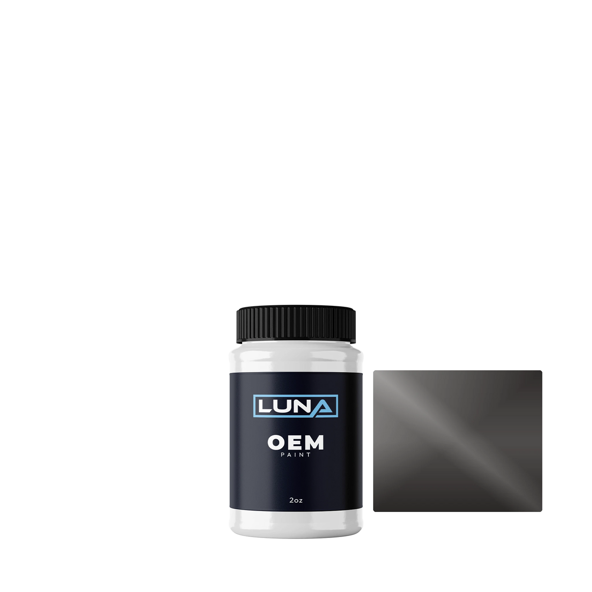 Nissan Charcoal P. NQ | Luna OEM Basecoat - 2oz Touch Up Bottle w/ Brush