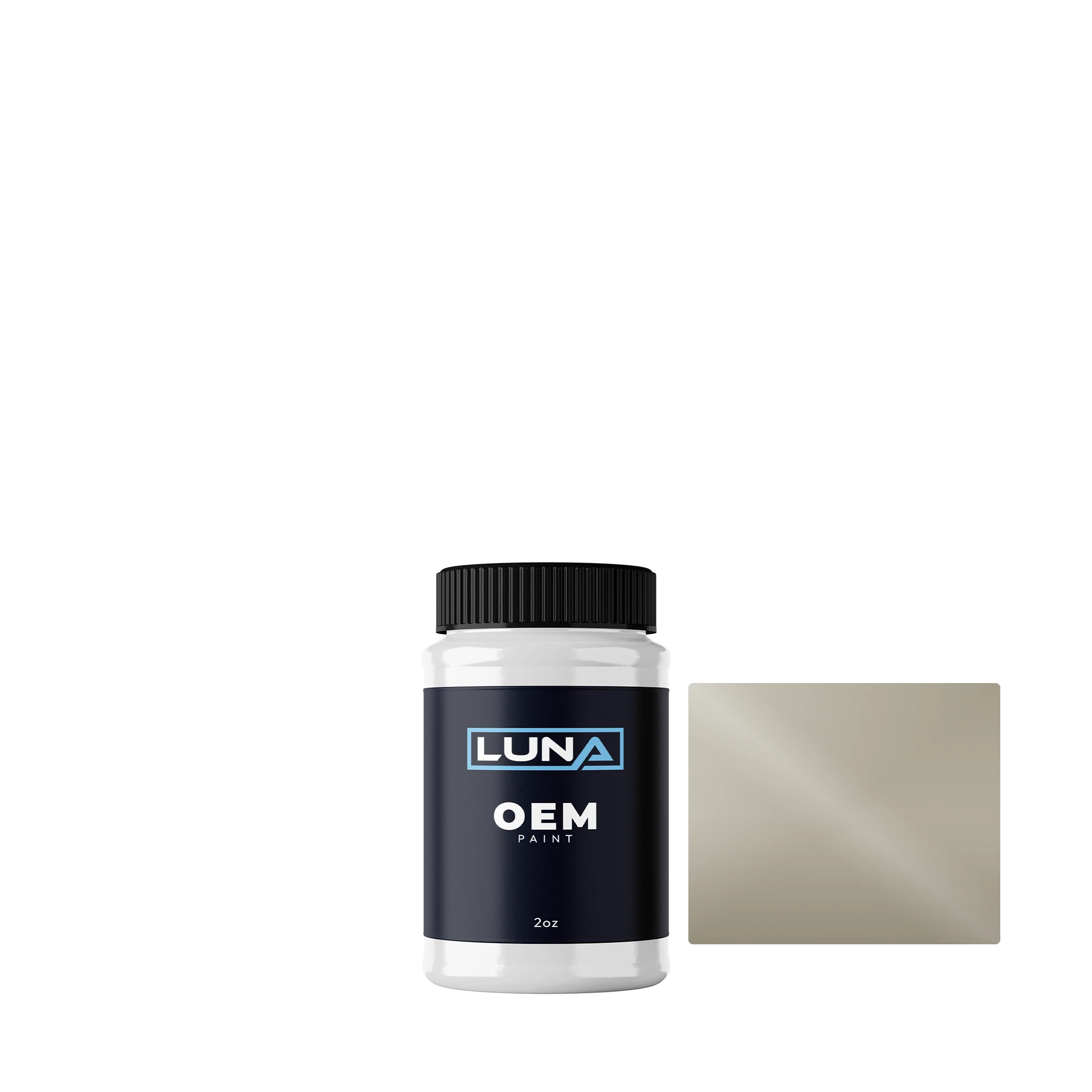 Nissan Beige E01-W1 | Luna OEM Basecoat - 2oz Touch Up Bottle w/ Brush