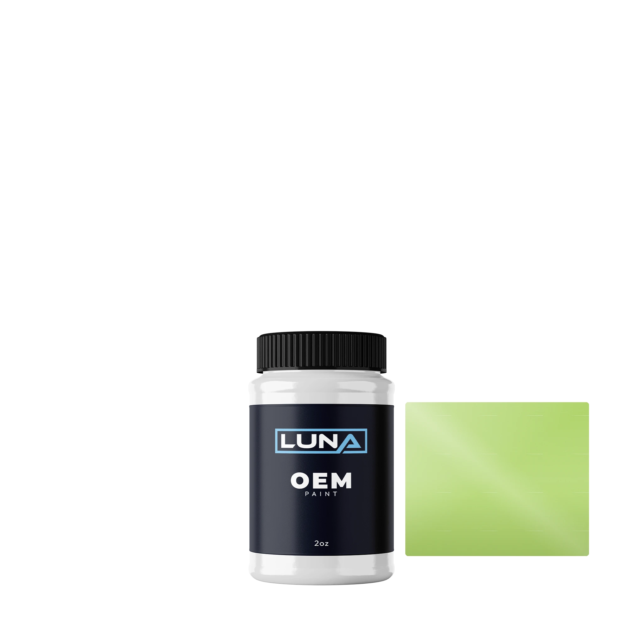 Seat Amarillo Kiwi R9 | Luna OEM Basecoat - 2oz Touch Up Bottle w/ Brush