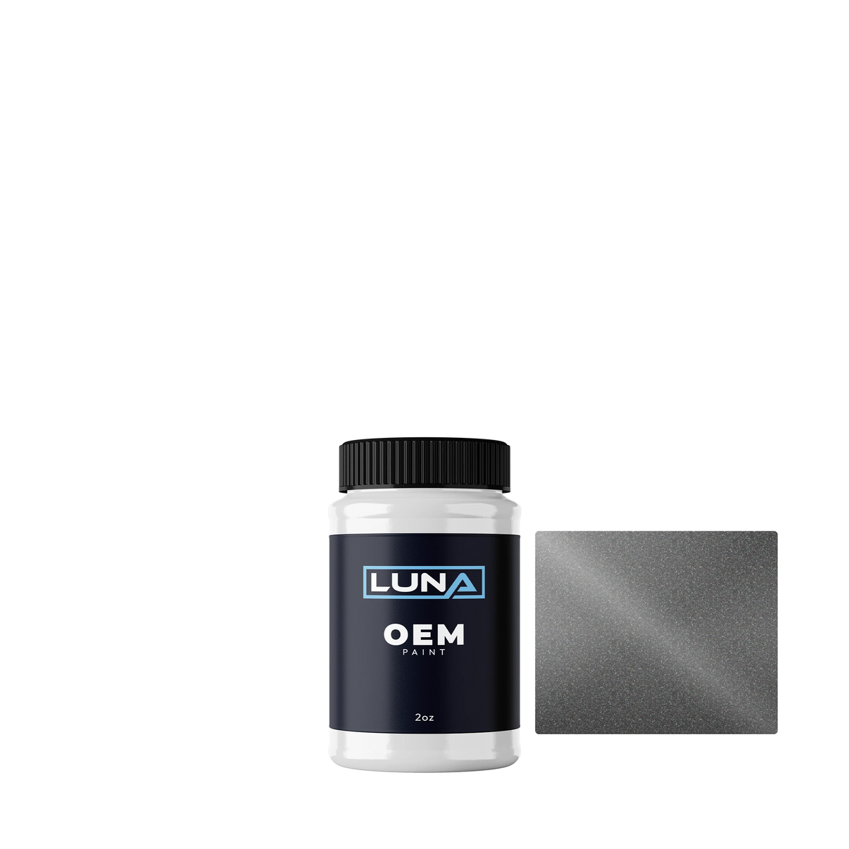 Mercedes Mountaingrau Magno M. 662 | Luna OEM Basecoat - 2oz Touch Up Bottle w/ Brush