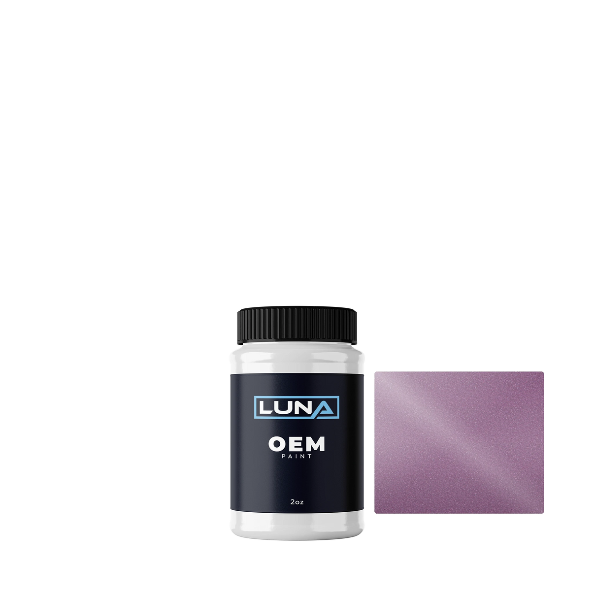 Ford Soft Lilac M. 553 | Luna OEM Basecoat - 2oz Touch Up Bottle w/ Brush