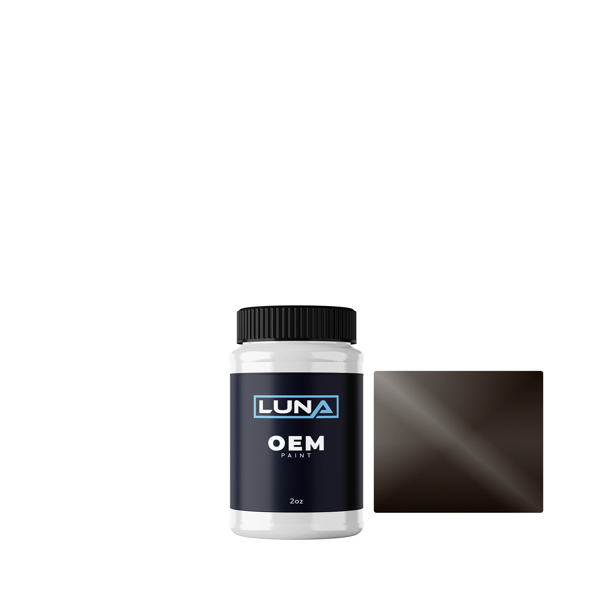 Bedford Dark Okapi 286V | Luna OEM Basecoat - 2oz Touch Up Bottle w/ Brush
