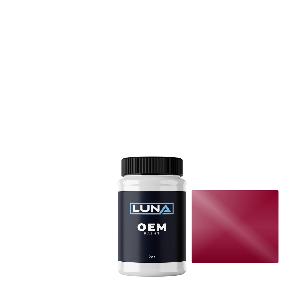 Ford Aporto Red ED | Luna OEM Basecoat - 2oz Touch Up Bottle w/ Brush