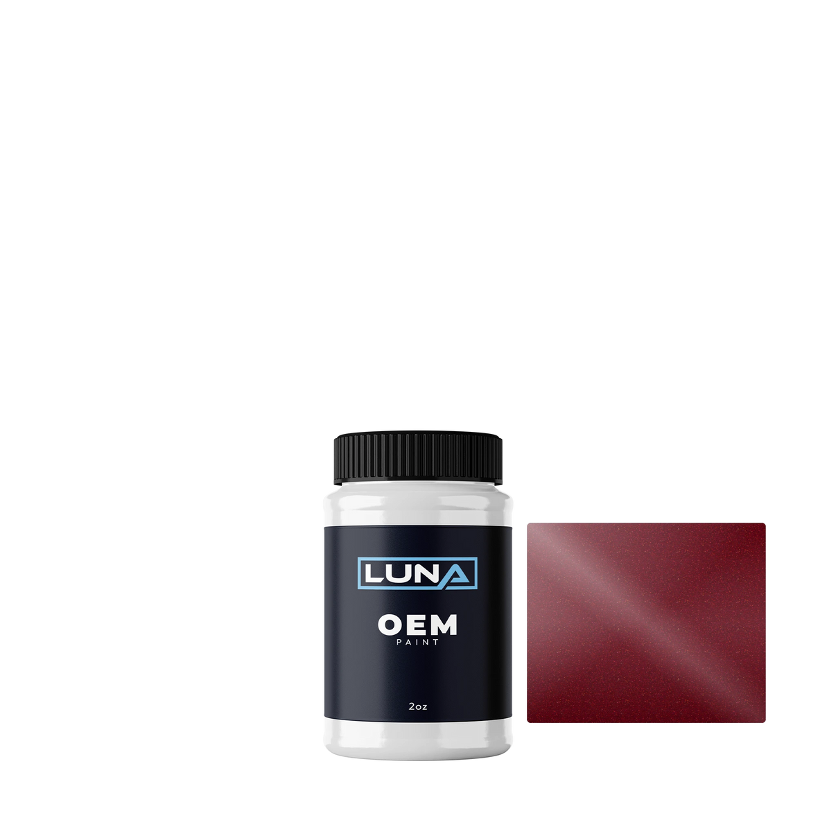 Kia Marcato Red M. RE4 | Luna OEM Basecoat - 2oz Touch Up Bottle w/ Brush