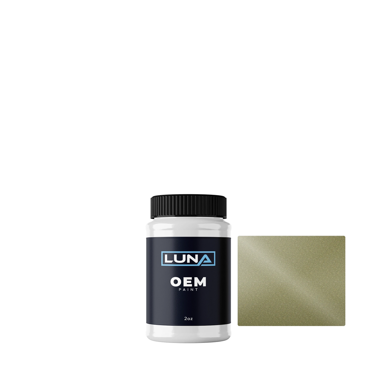 General Motors Gulf Green M. WA4232 | Luna OEM Basecoat - 2oz Touch Up Bottle w/ Brush