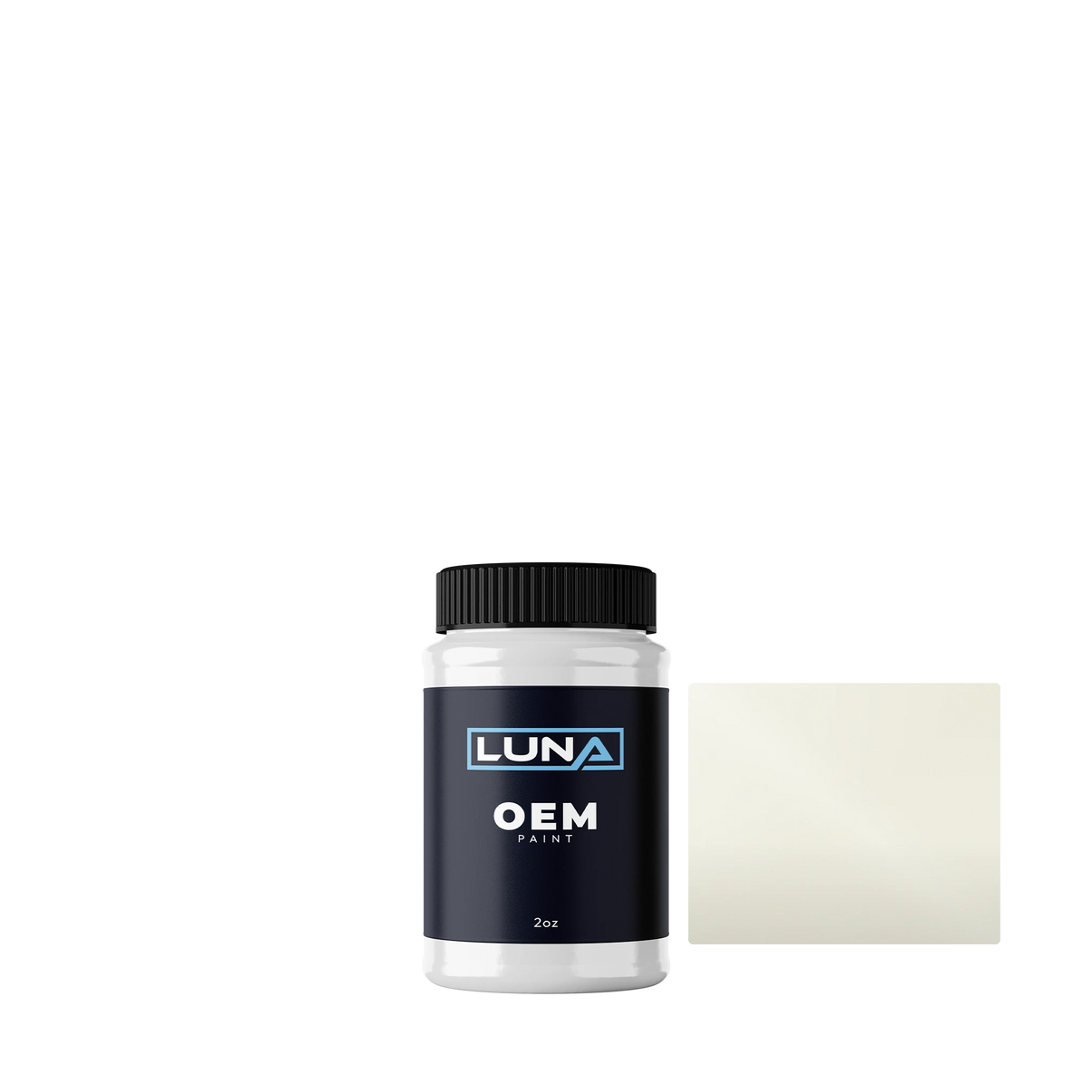 Honda | Acura Championship White NH0 | Luna OEM Basecoat - 2oz Touch Up Bottle w/ Brush