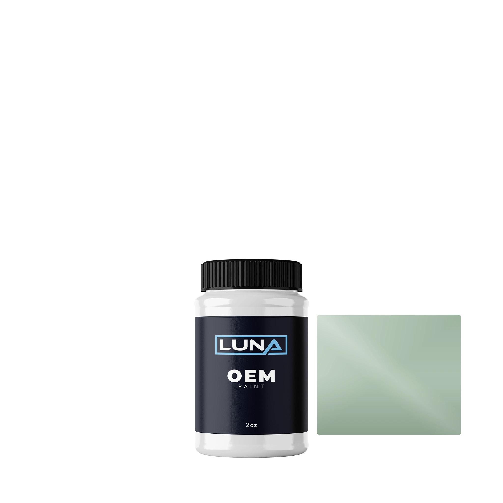 Austin Rover Ya Guang Lv Matt M. S1 GWH | Luna OEM Basecoat - 2oz Touch Up Bottle w/ Brush
