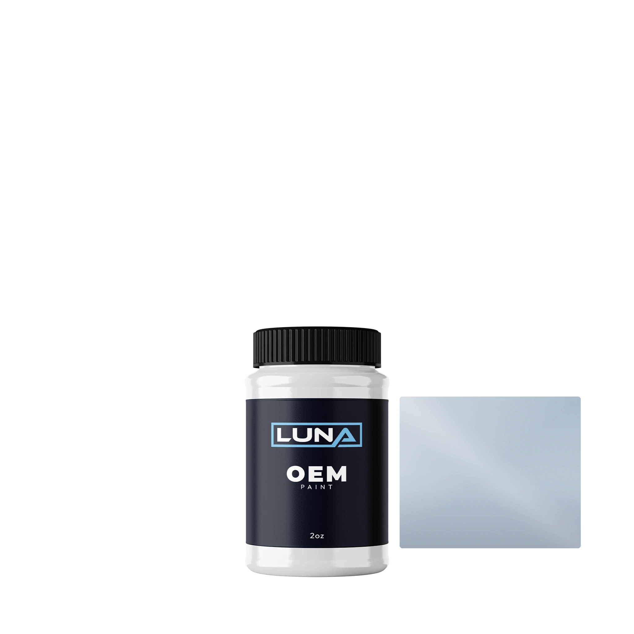 Volvo Cloud Blue 626 | Luna OEM Basecoat - 2oz Touch Up Bottle w/ Brush