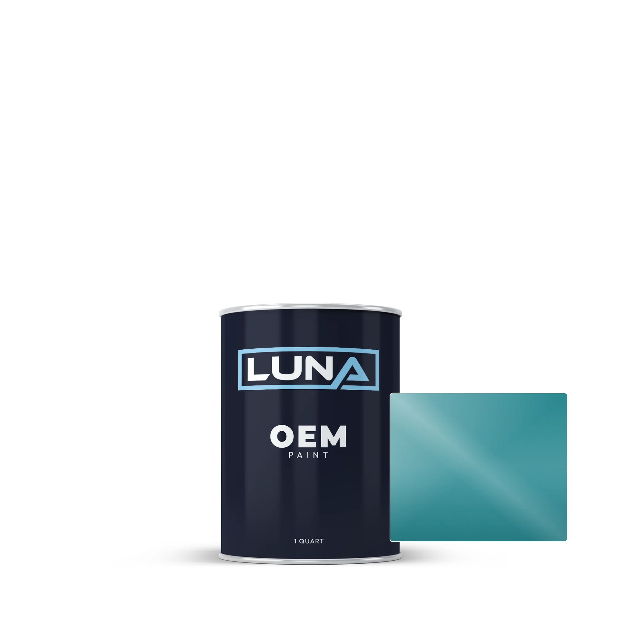Mercedes Tuerkisblau 856 | Luna OEM Basecoat - Quart