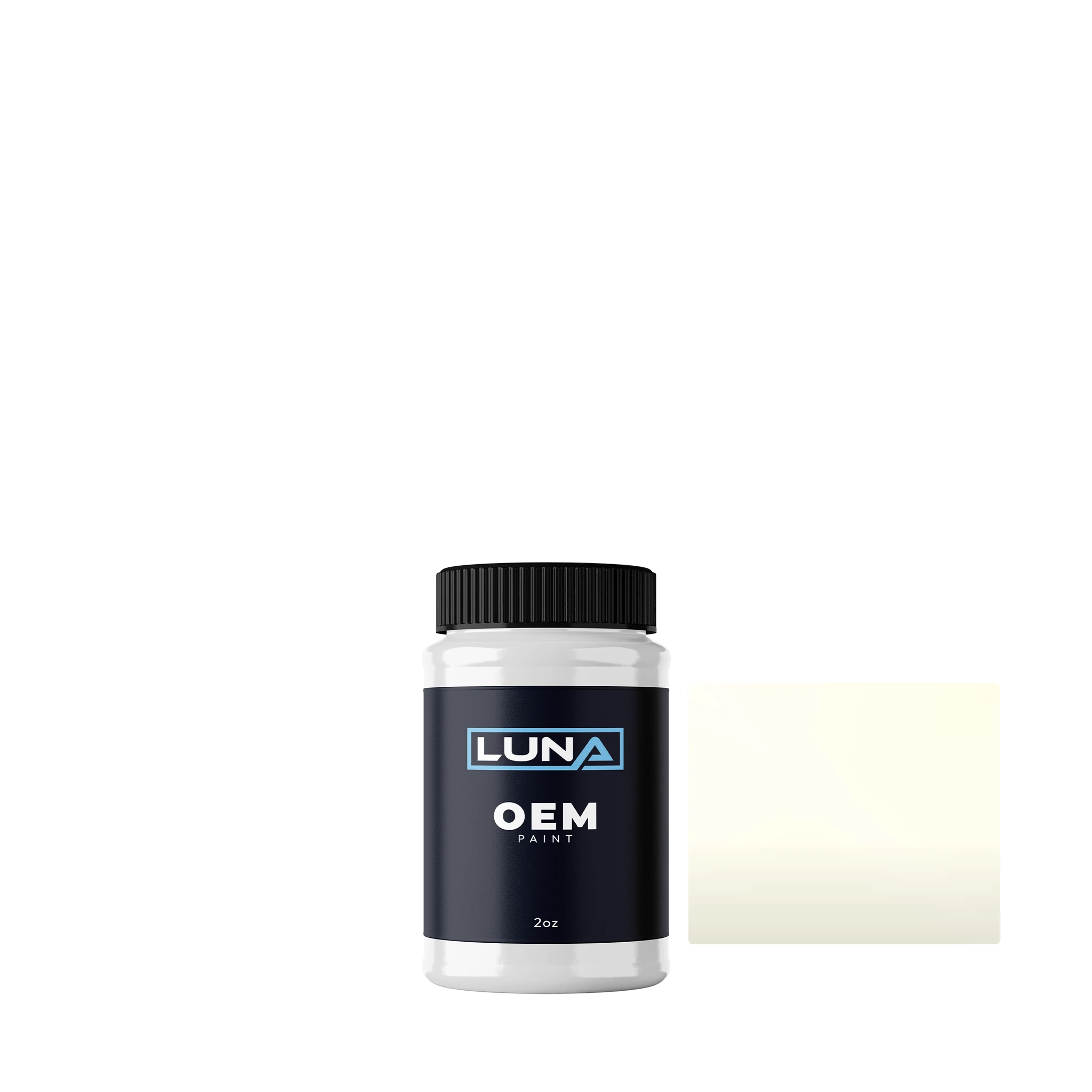 Maruti Olympus White ORB | Luna OEM Basecoat - 2oz Touch Up Bottle w/ Brush