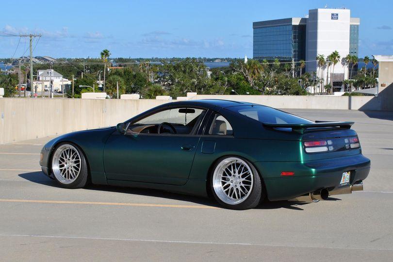 Tahitian Green Plasti Dip on a customer car