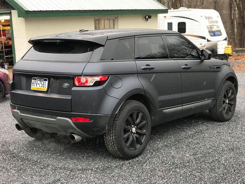 Arctic Plasti Dip on a customer car