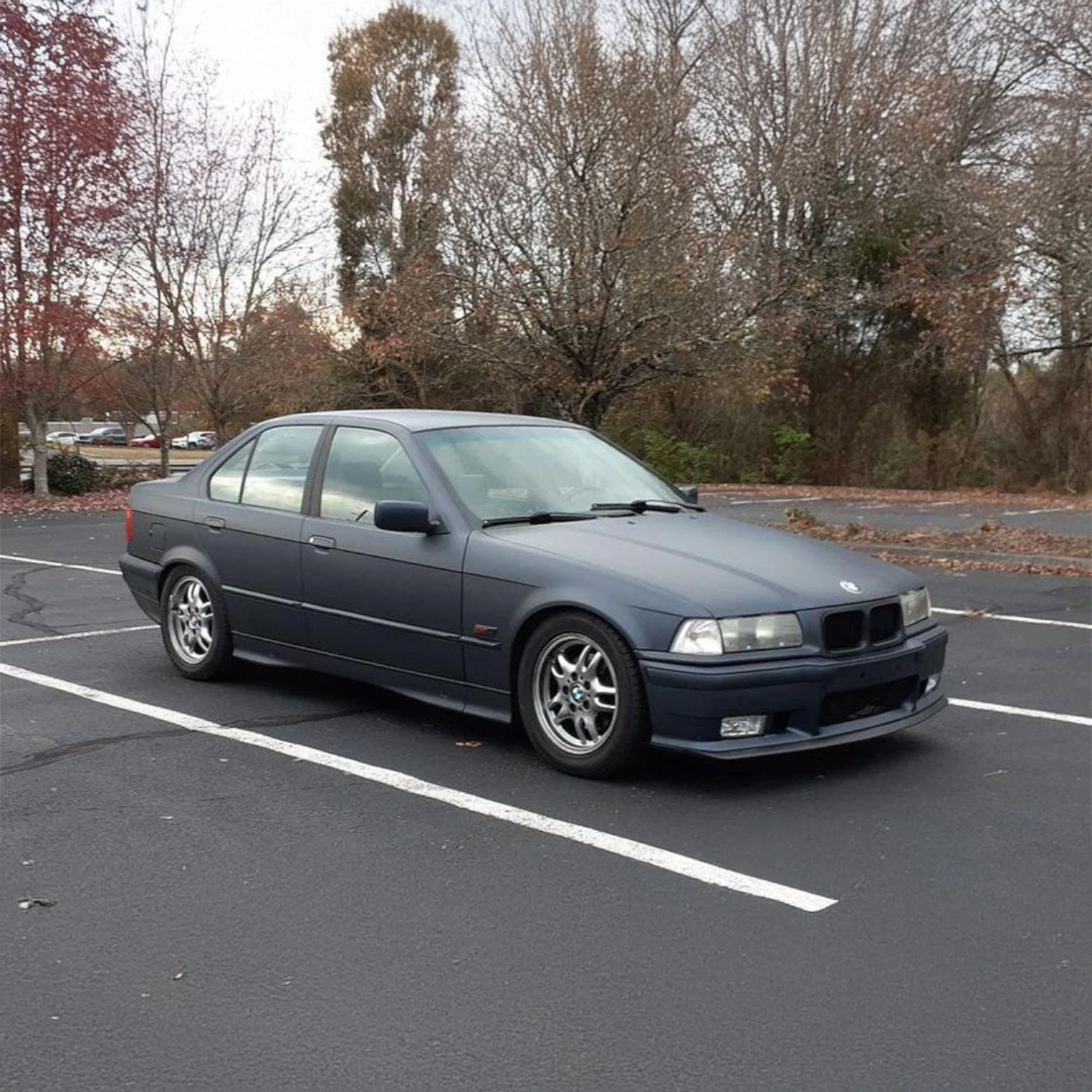 Arctic Plasti Dip on a customer car