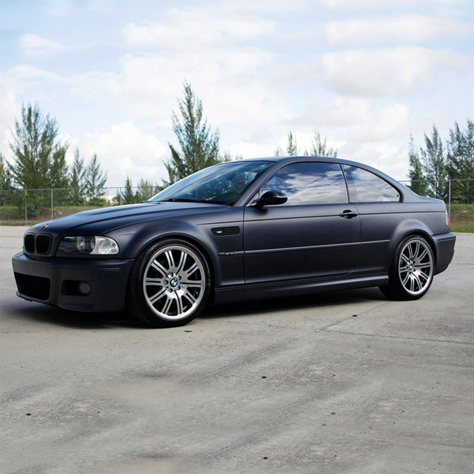 Arctic Plasti Dip on a customer car