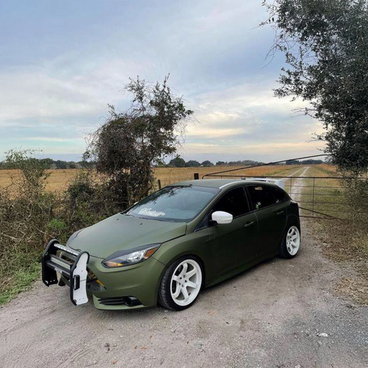 Army Green Peelable Car Kit on a customer car