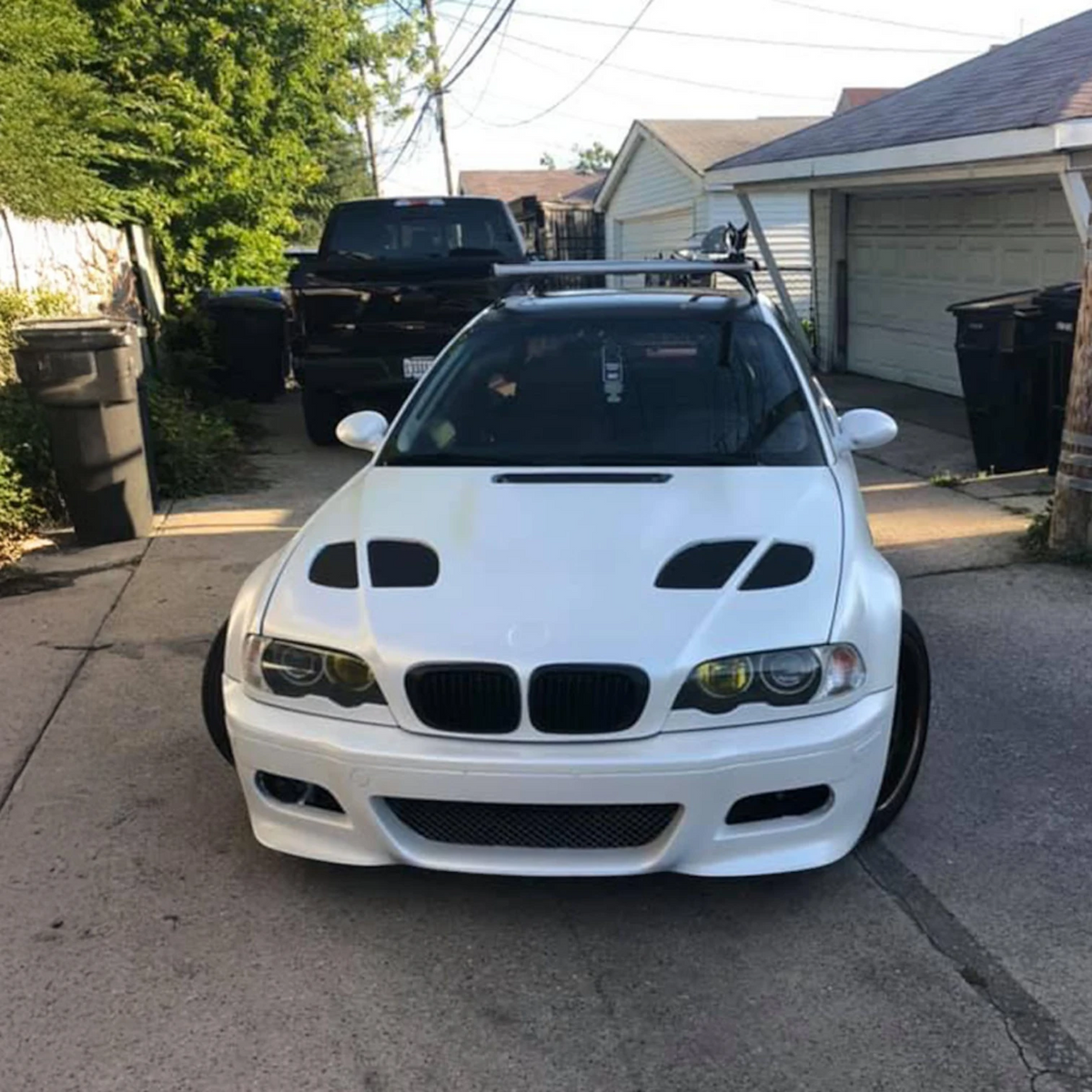 Balloon White Plasti Dip on a customer car