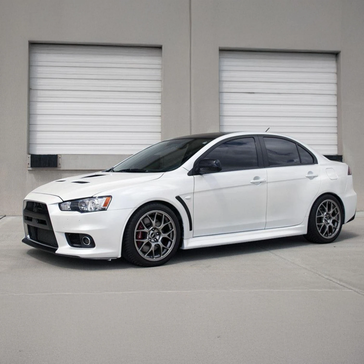 Balloon White Plasti Dip on a customer car