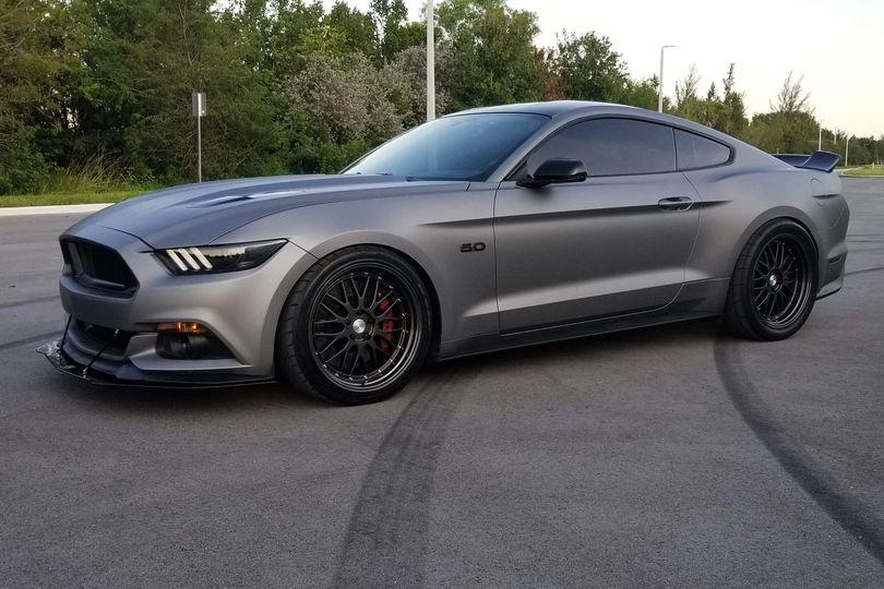 Space Grey Plasti Dip on a customer car