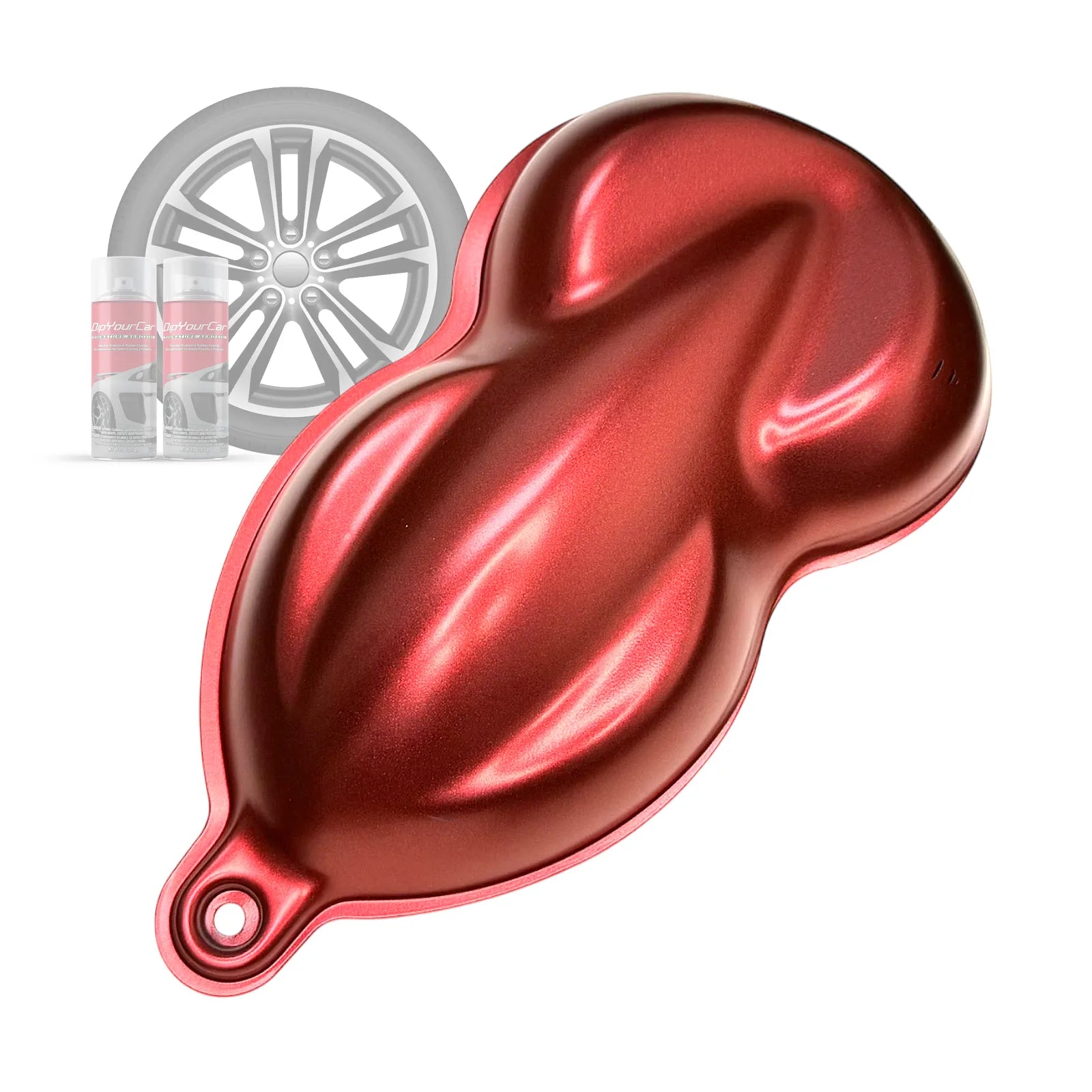 Carbon Red Wheel Kit – DipYourCar.com