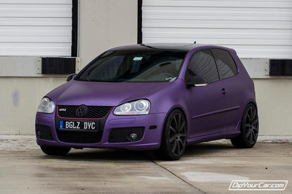 Plum Crazy Plasti Dip on a customer car