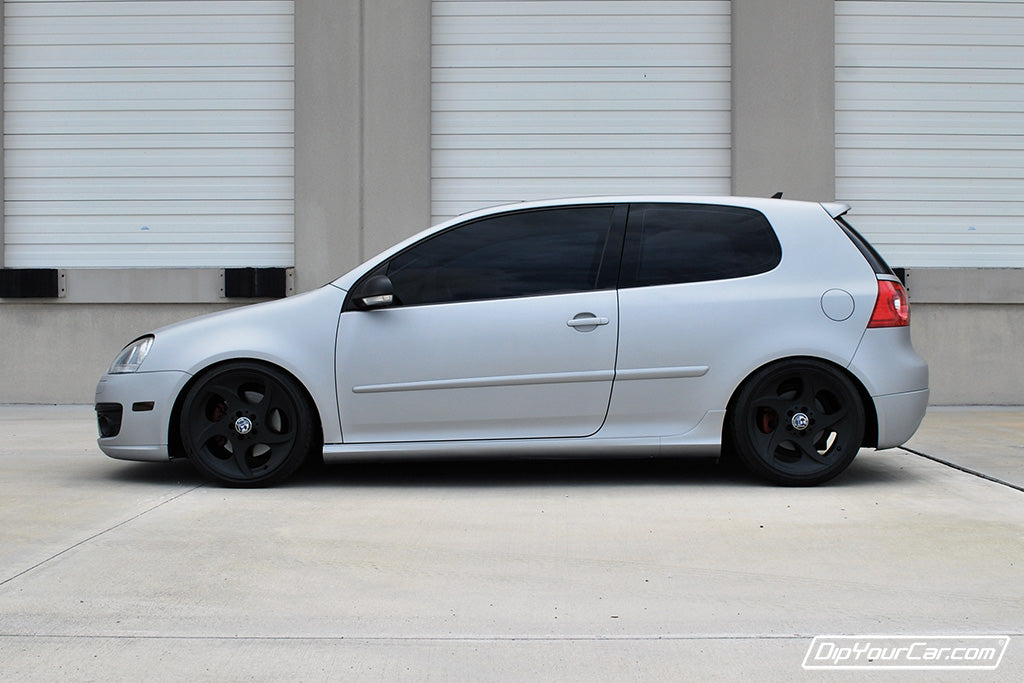 Aluminum Plasti Dip on a customer car