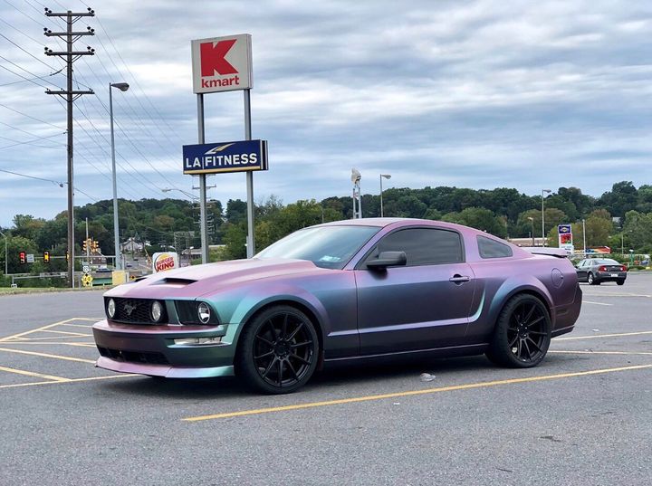 Triton ColorShift Peelable Car Kit on a customer car