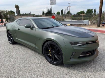 Army Green Plasti Dip on a customer car