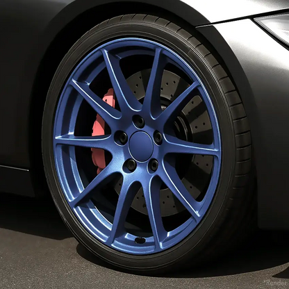 Frozen Blue Wheel Kit