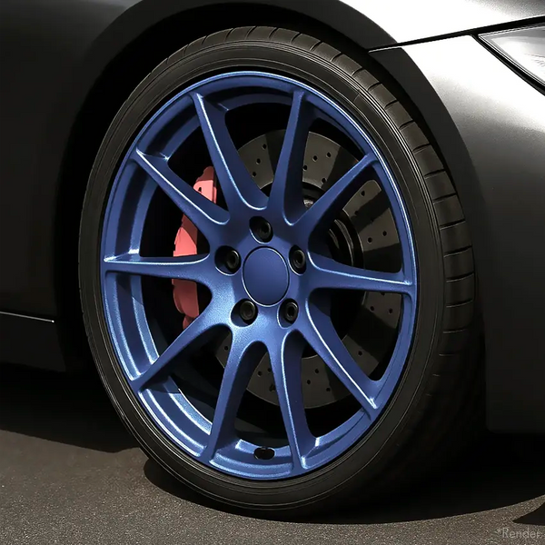 Frozen Blue Wheel Kit