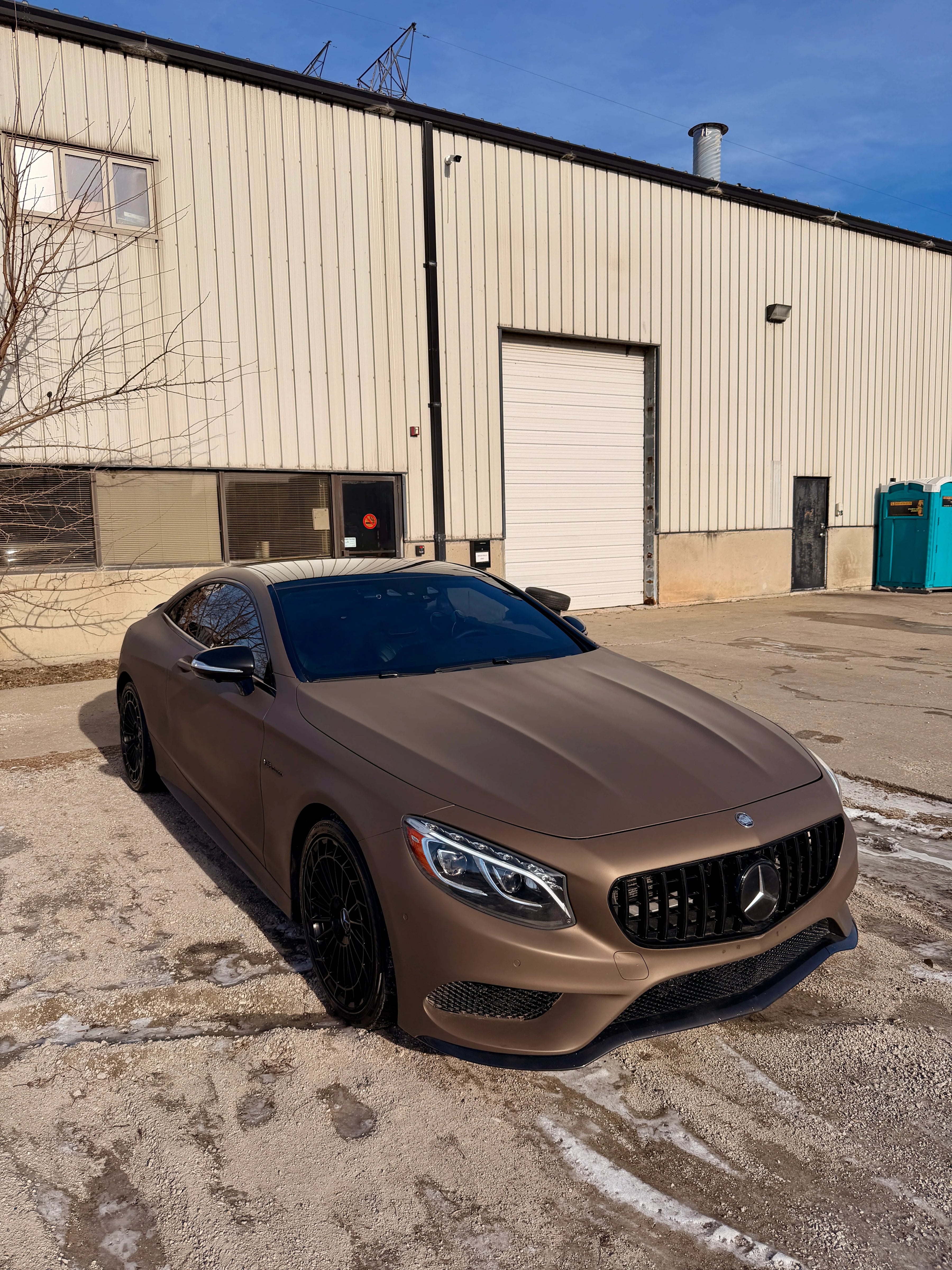 Chocolate Ore Plasti Dip on a customer car