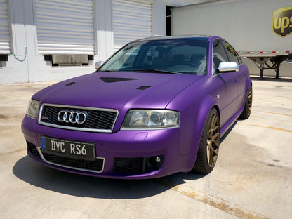 Concord Grape Plasti Dip on a customer car