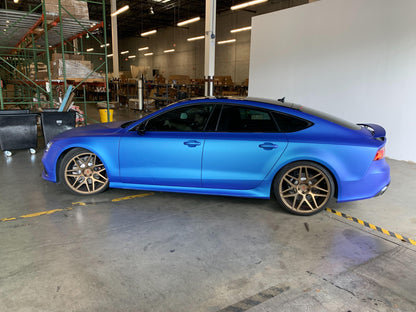 Persian Blue Plasti Dip on a customer car