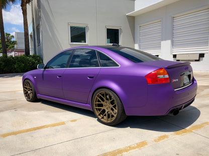 Concord Grape Plasti Dip on a customer car
