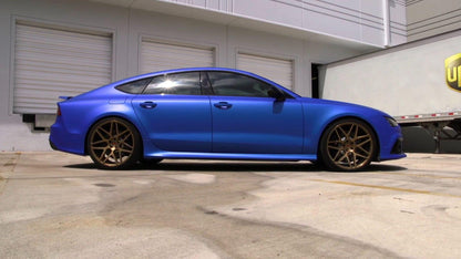 Persian Blue Plasti Dip on a customer car