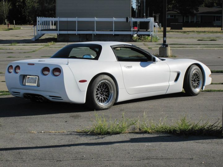 White Peelable Car Kit on a customer car
