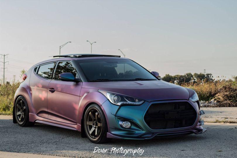 Triton Plasti Dip on a customer car