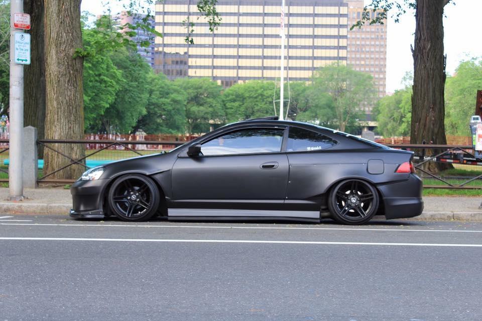 Black Plasti Dip on a customer car
