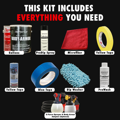 HUNTER GREEN Peelable Body Armor Kit