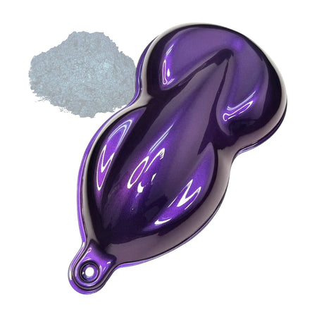 Purple Interference Pearls